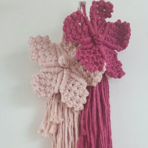 DIY Macramé open bloem