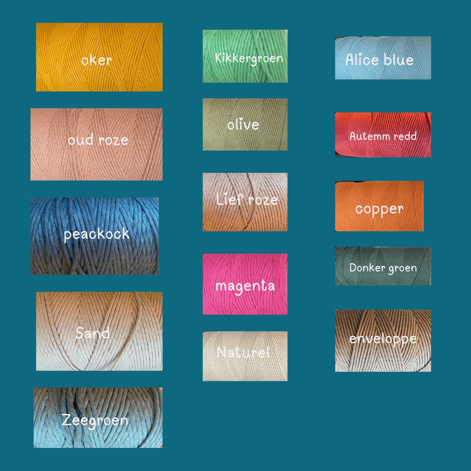 kleuren mindful knopen