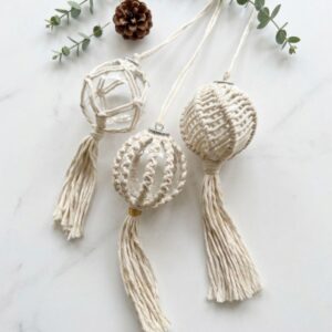 Kerst Macramé Workshop 29 november 10.30 - 13.30 uur