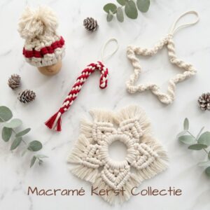 Kerst Macramé Workshop 6 december 10.30 - 13.30 uur
